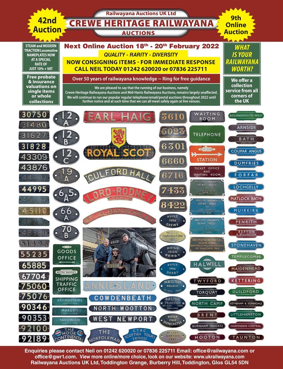 Rail Express Preview Pages