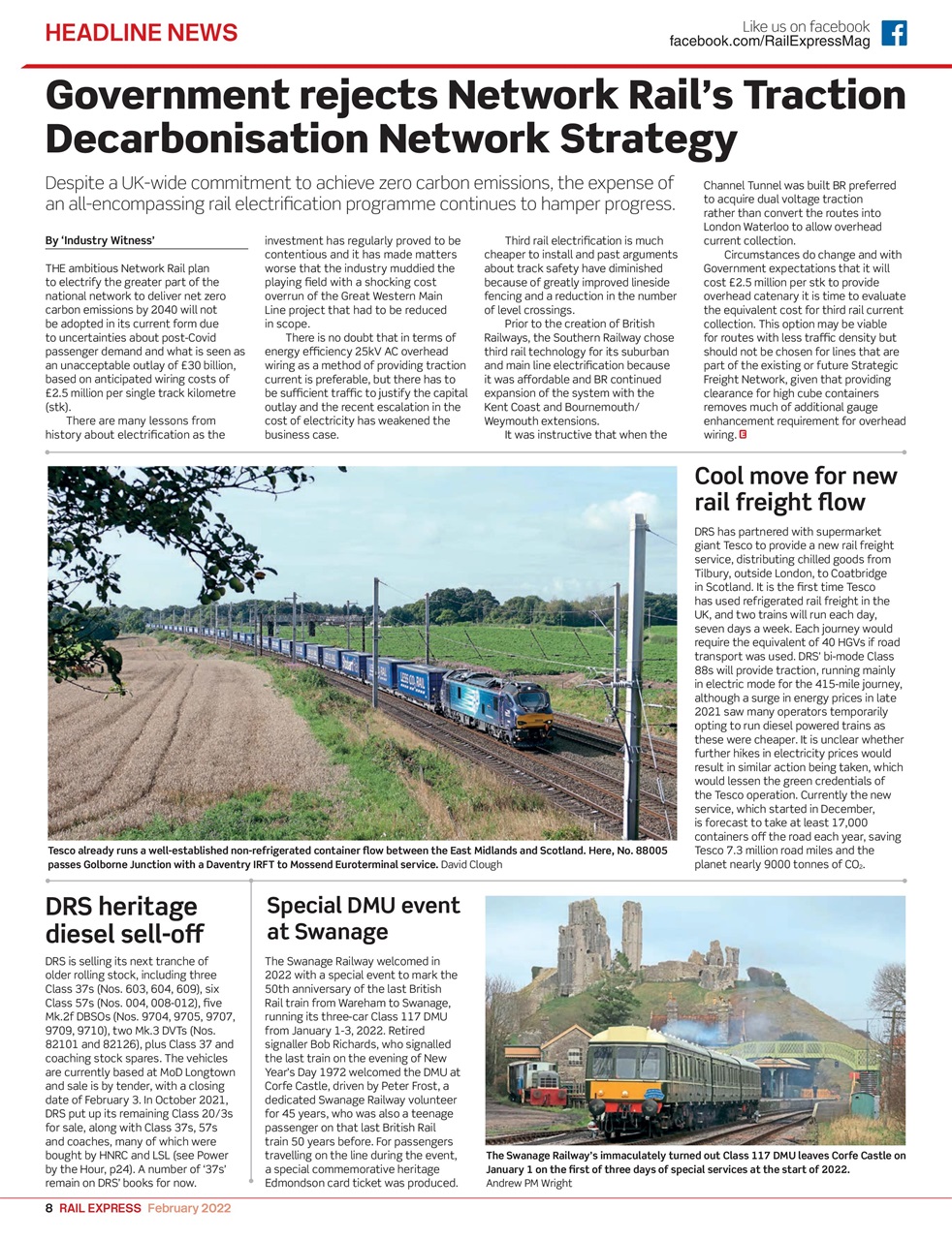 Rail Express Preview Pages