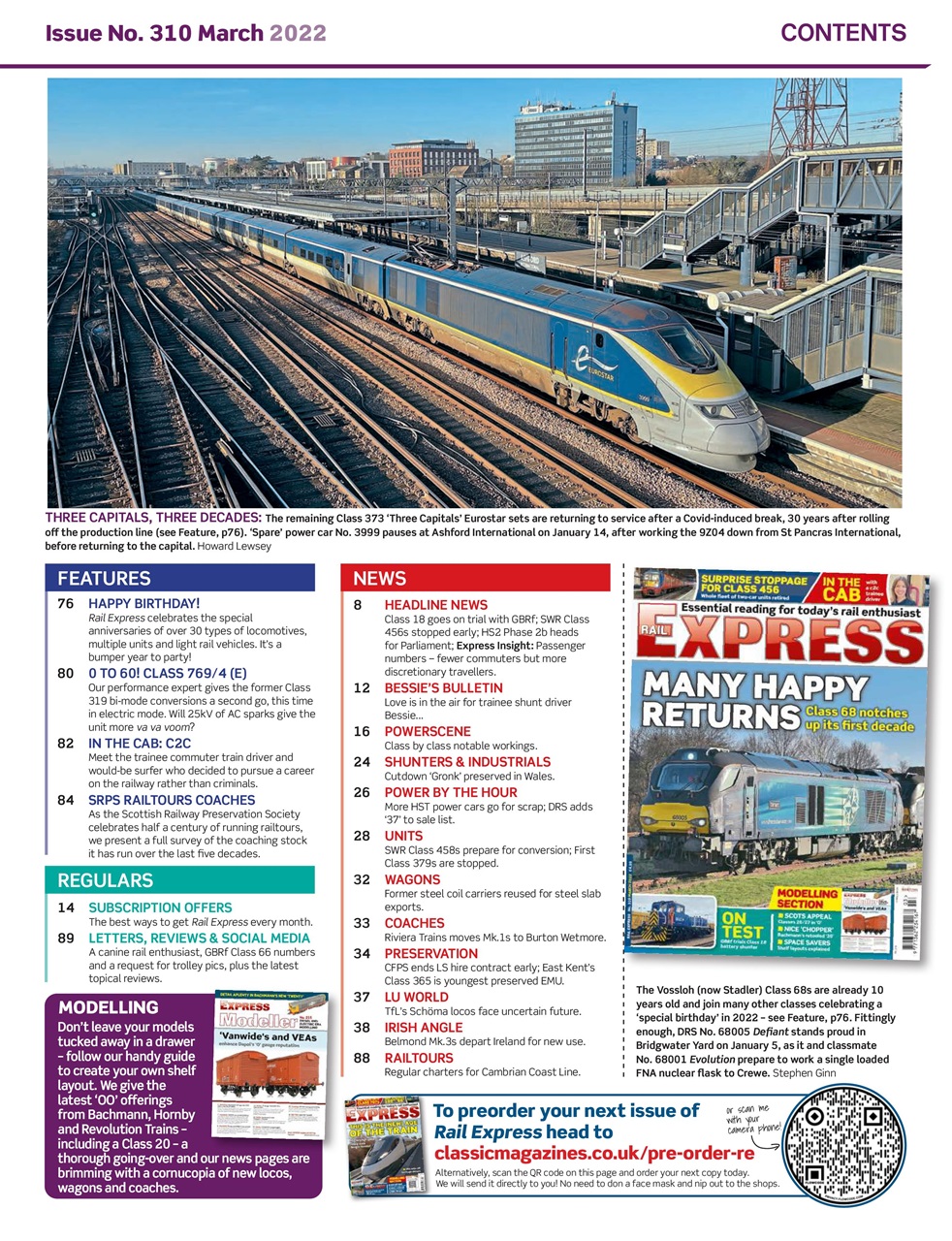 Rail Express Preview Pages
