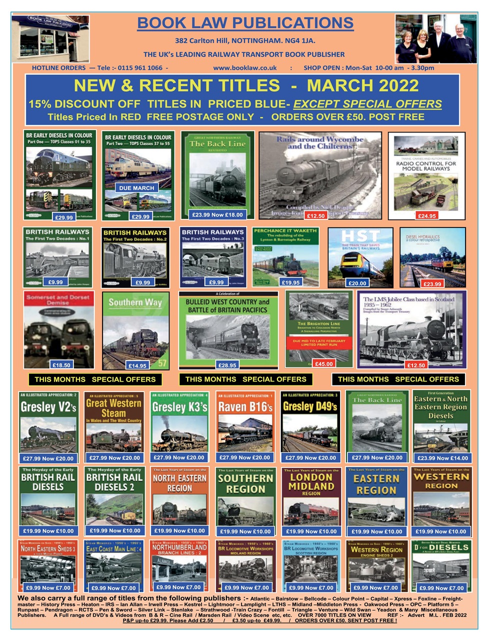 Rail Express Preview Pages