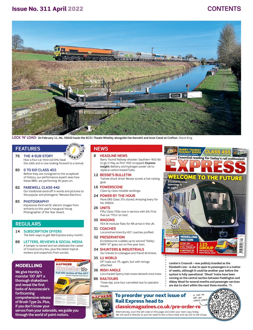 Rail Express Preview Pages