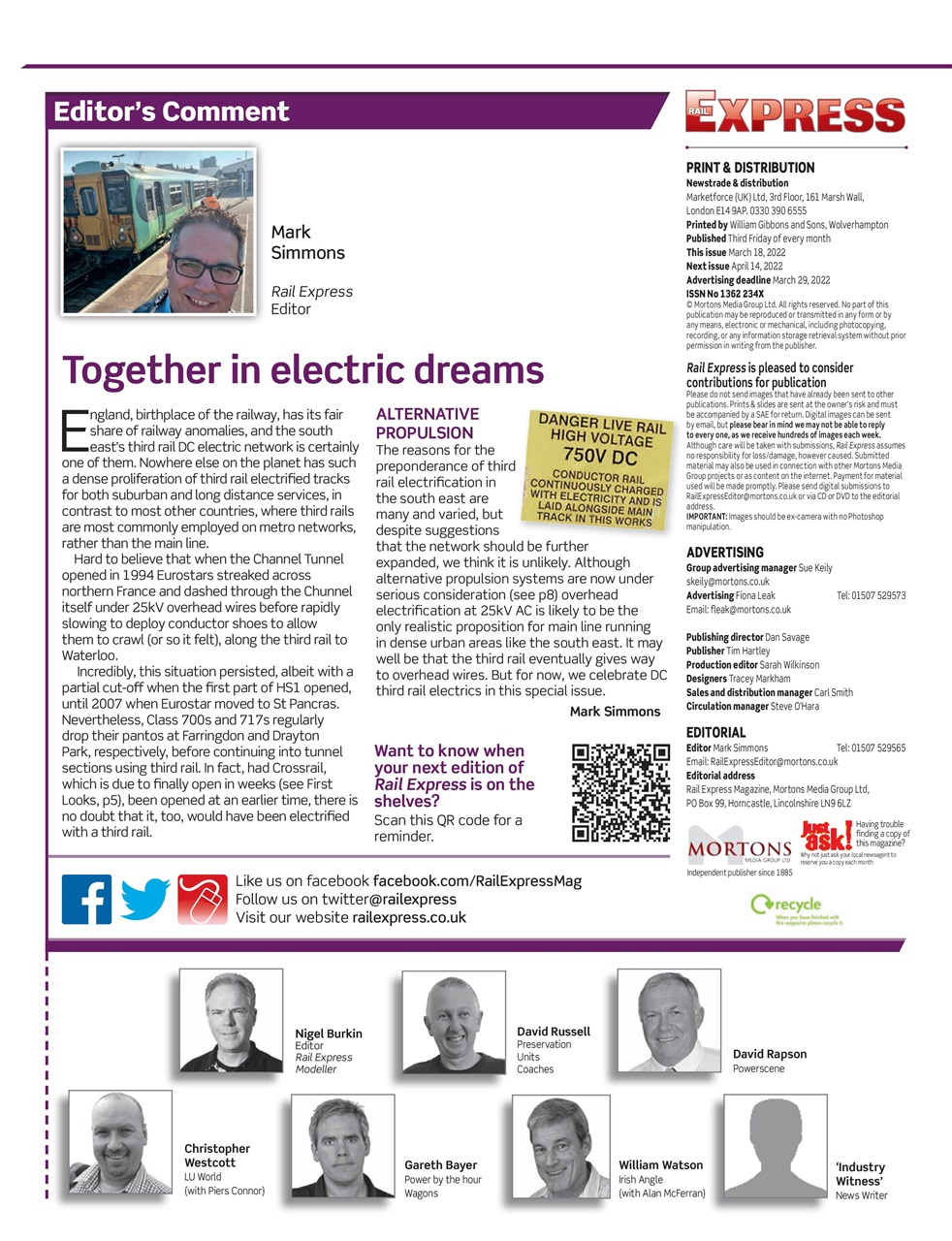 Rail Express Preview Pages