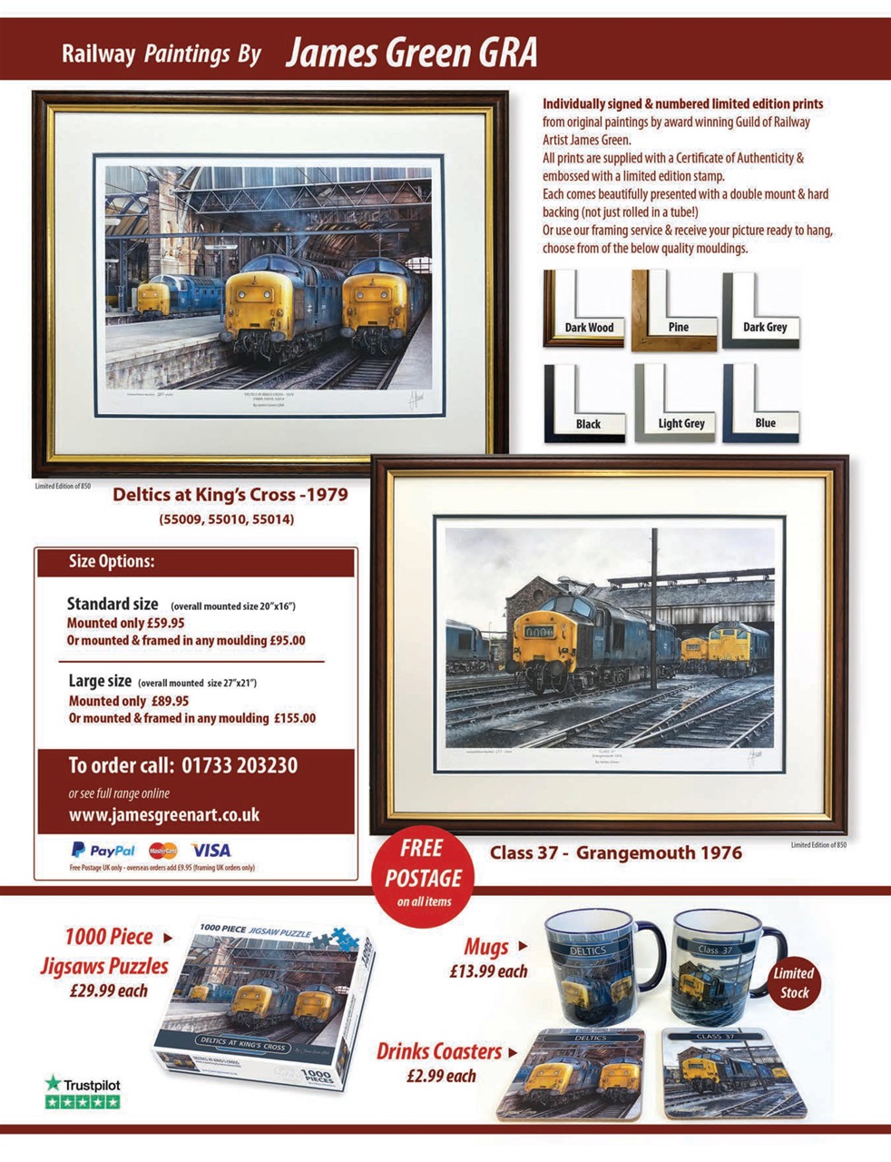 Rail Express Preview Pages