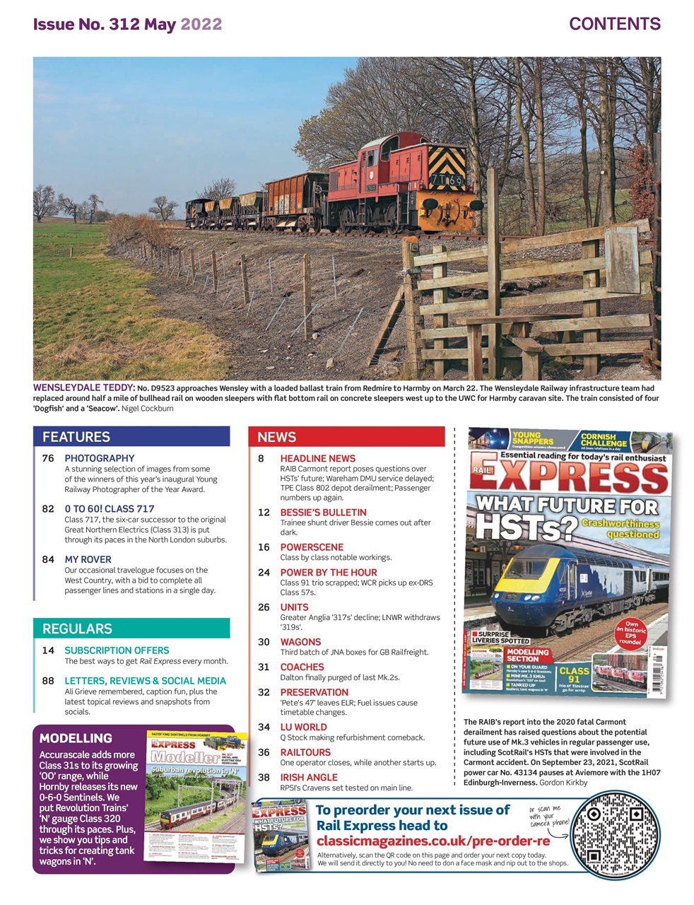 Rail Express Preview Pages