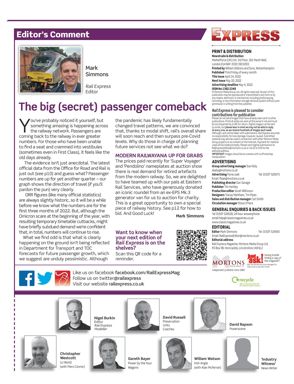 Rail Express Preview Pages