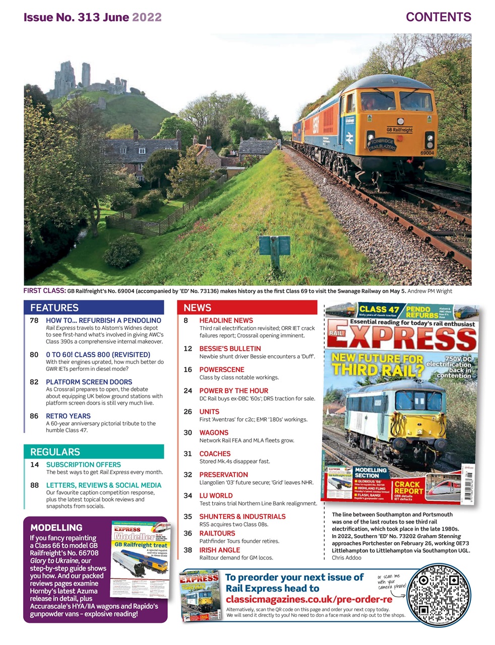 Rail Express Preview Pages