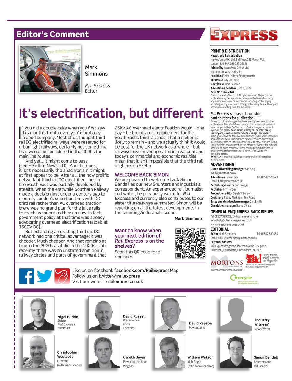 Rail Express Preview Pages