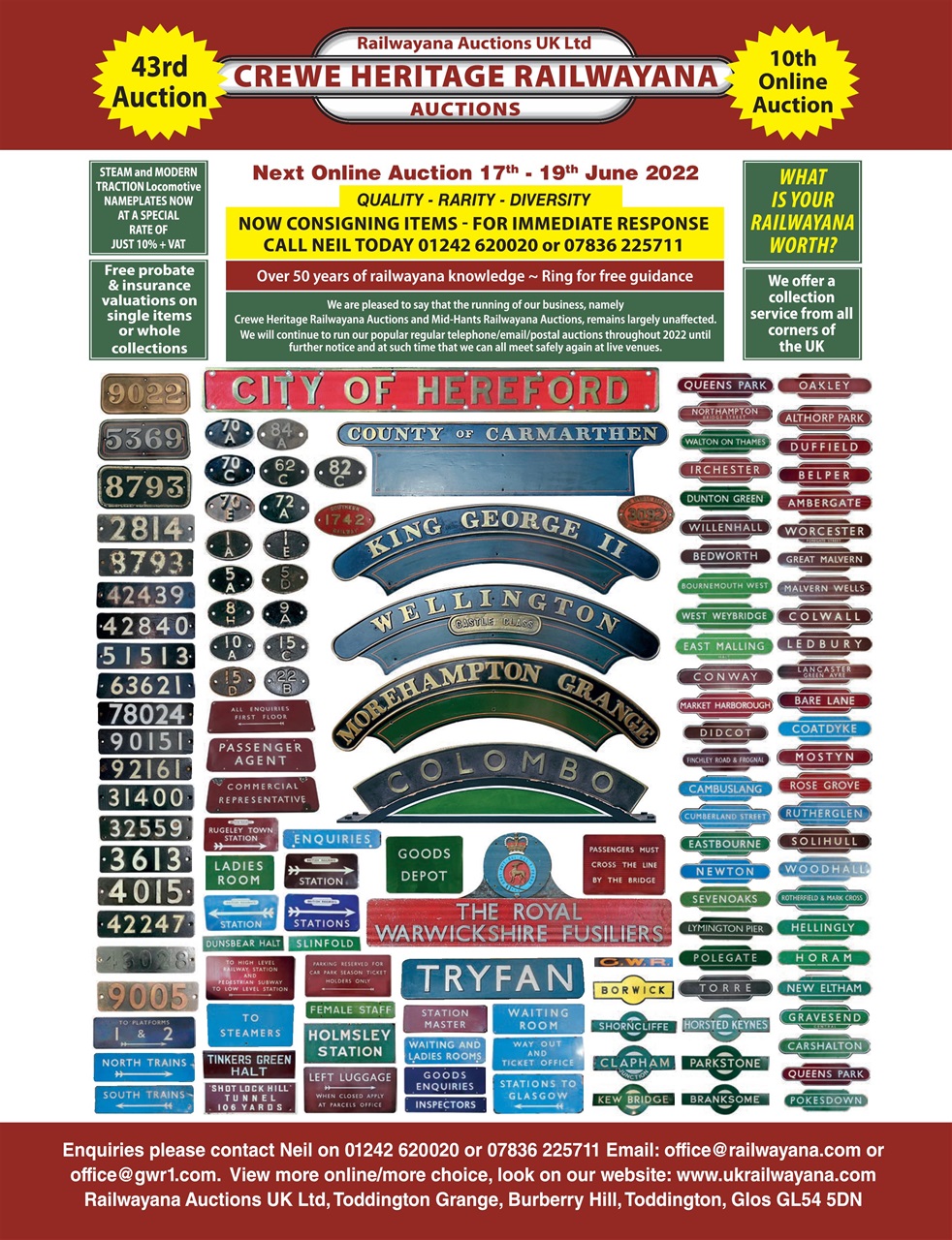 Rail Express Preview Pages