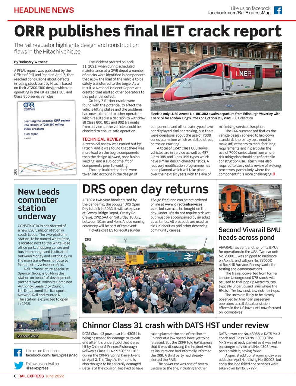 Rail Express Preview Pages