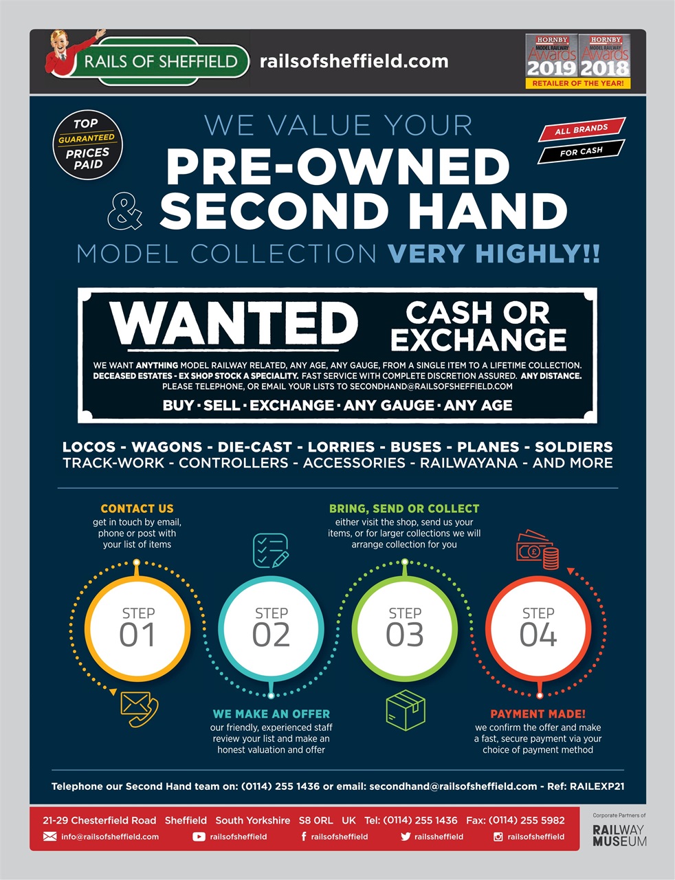 Rail Express Preview Pages
