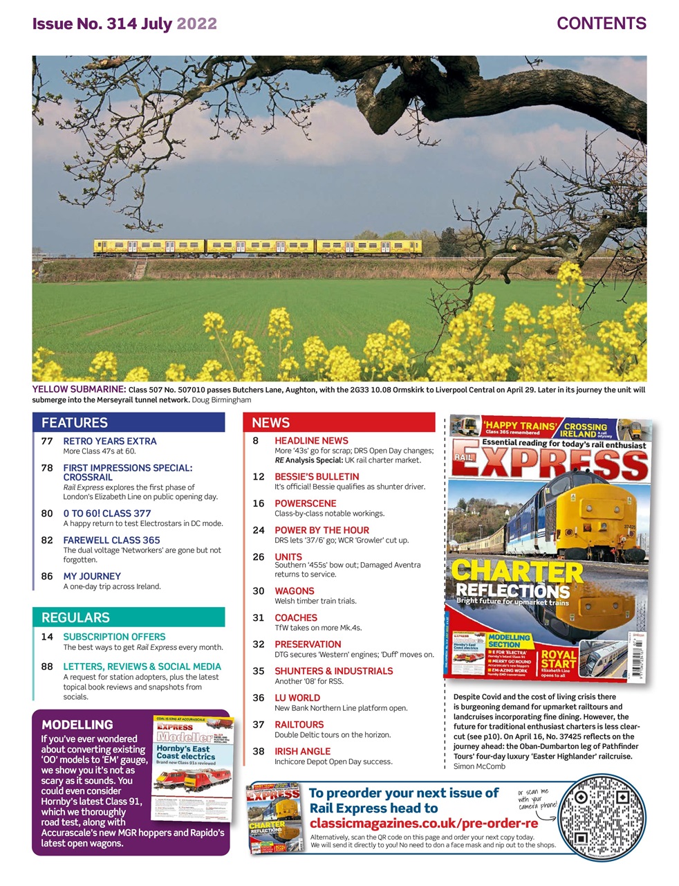Rail Express Preview Pages