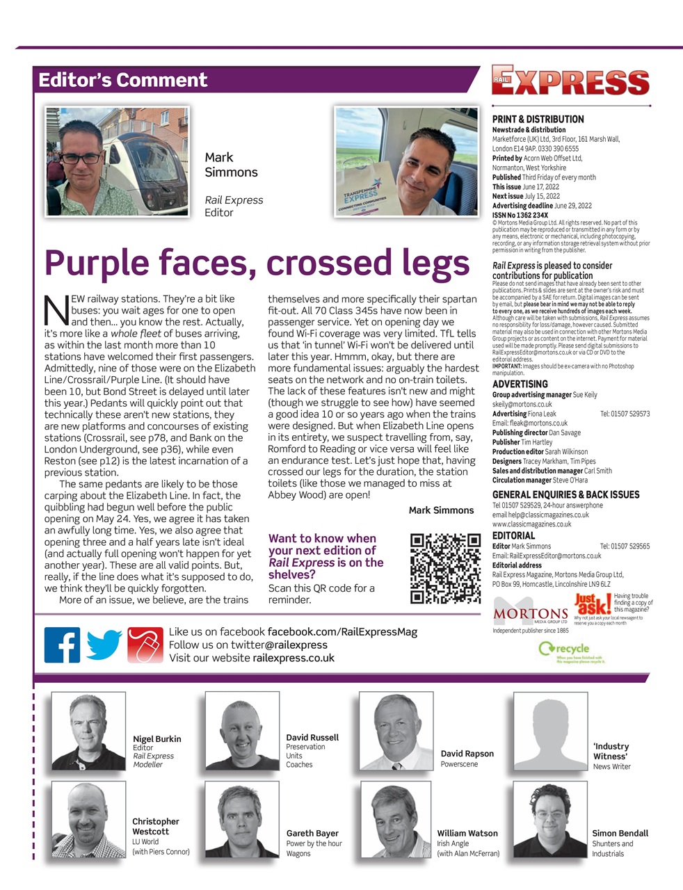 Rail Express Preview Pages