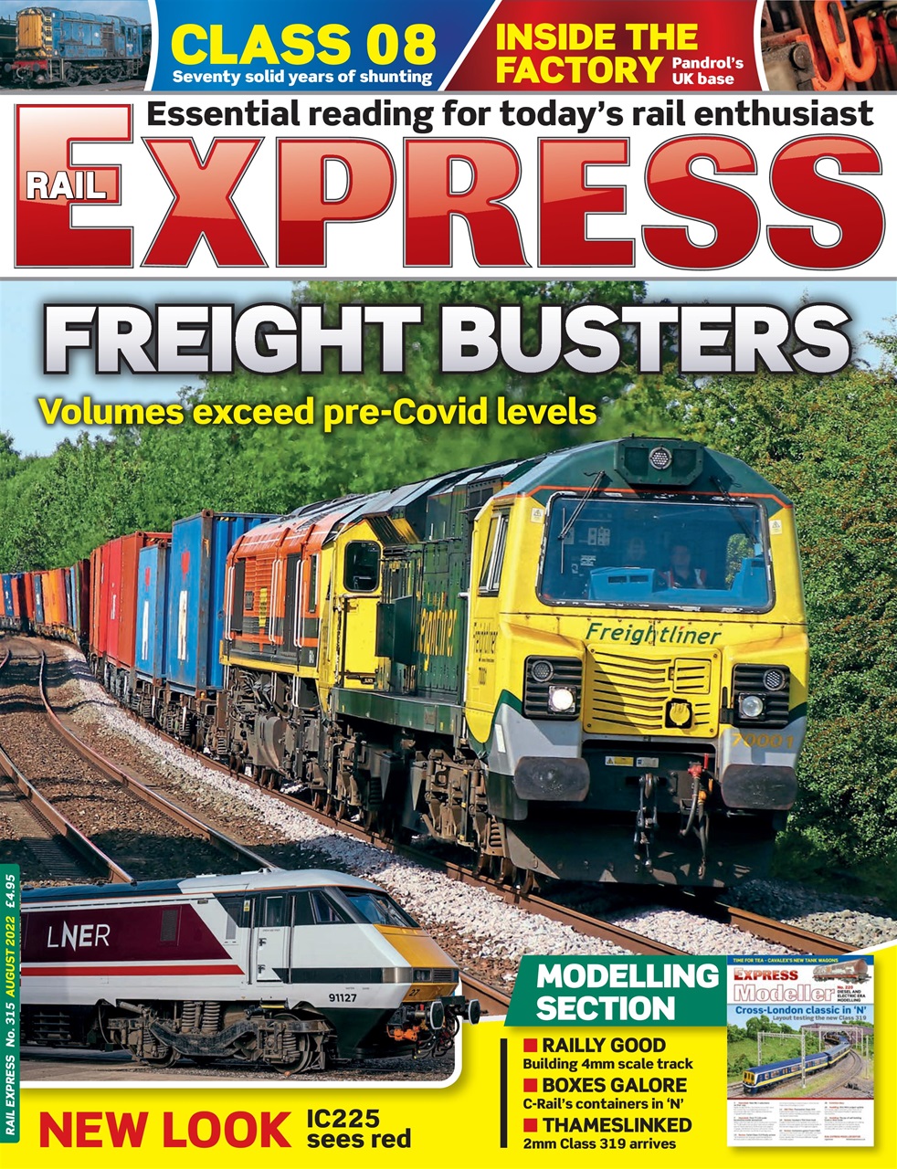 Rail Express Preview Pages