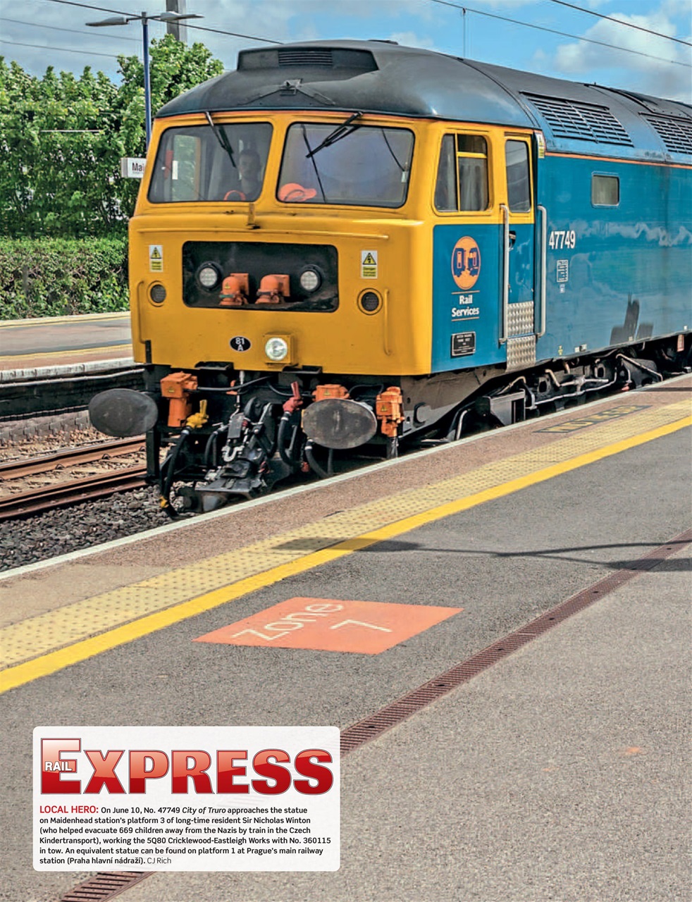 Rail Express Preview Pages