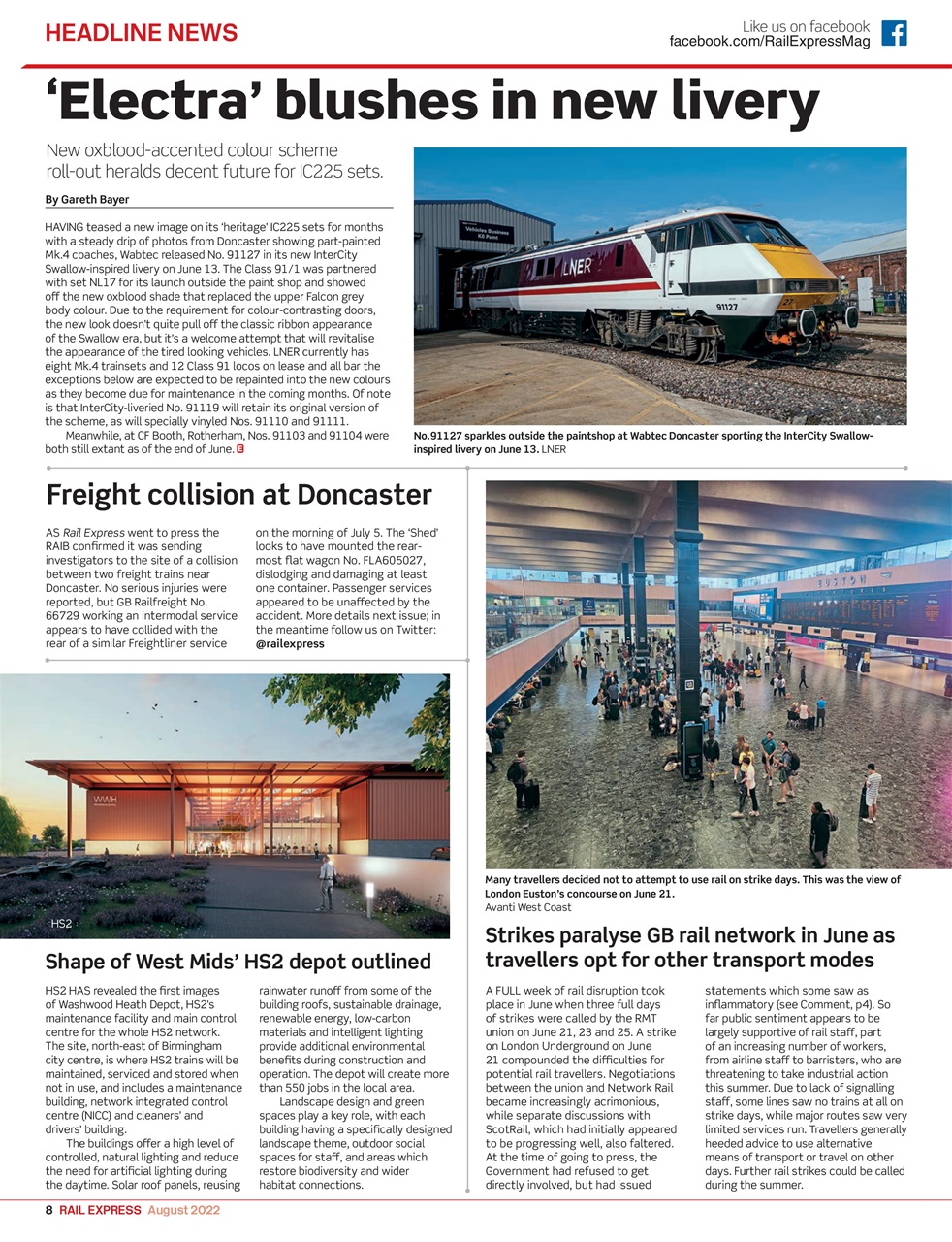 Rail Express Preview Pages