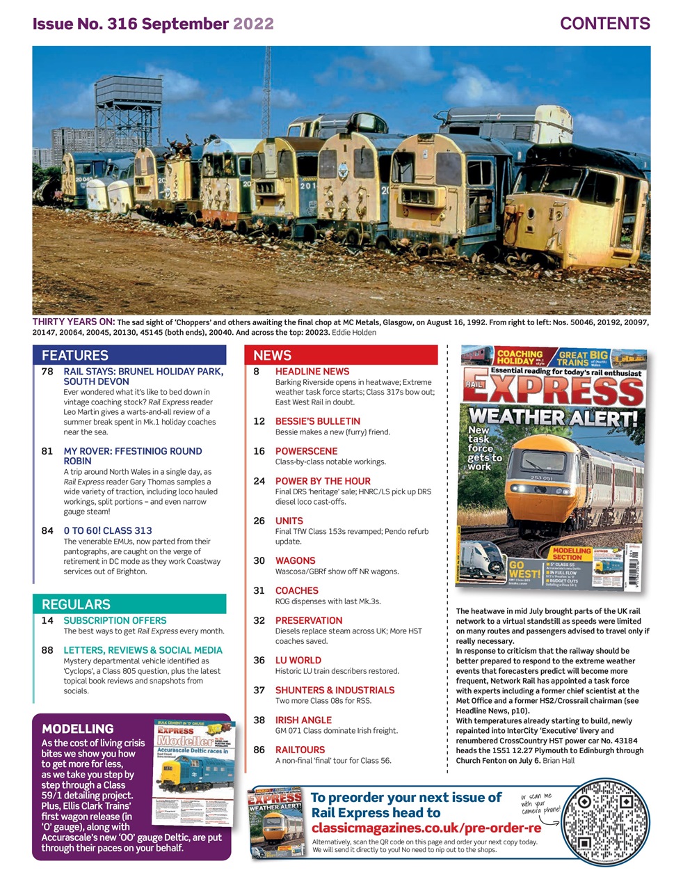 Rail Express Preview Pages
