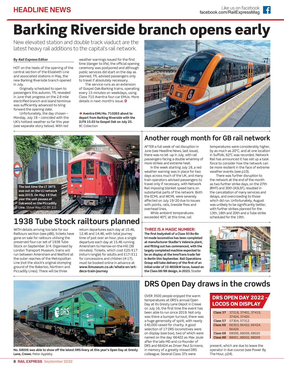 Rail Express Preview Pages