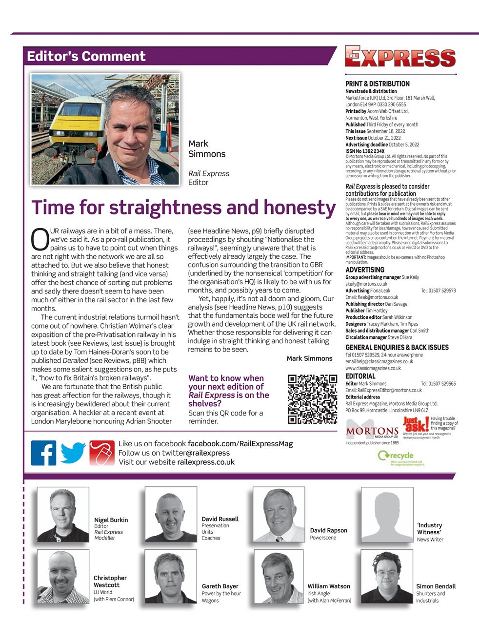 Rail Express Preview Pages