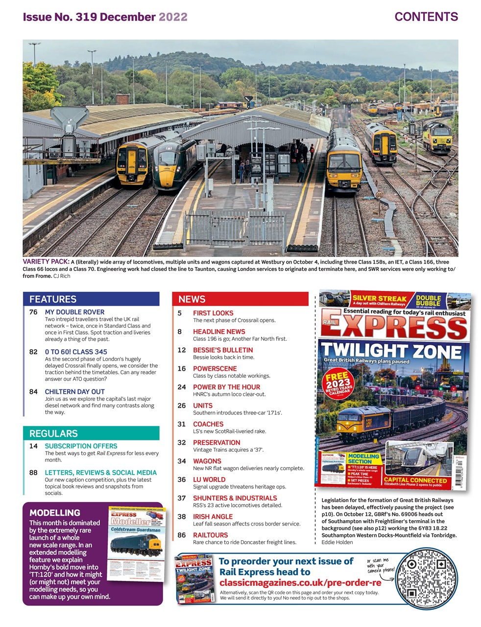 Rail Express Preview Pages