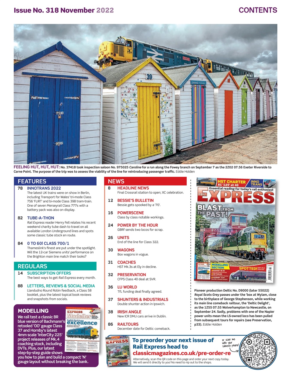 Rail Express Preview Pages
