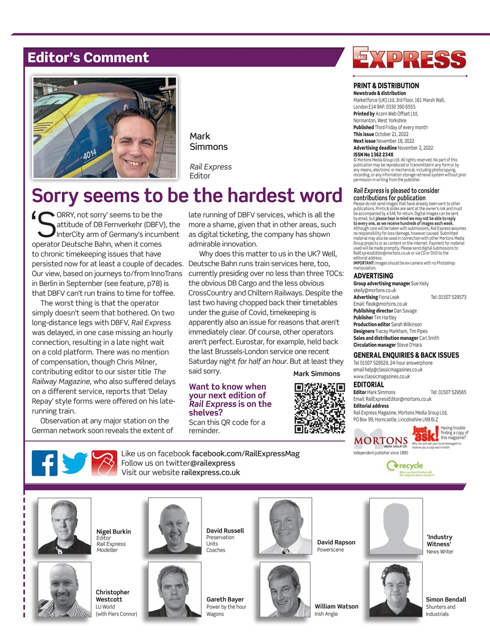 Rail Express Preview Pages