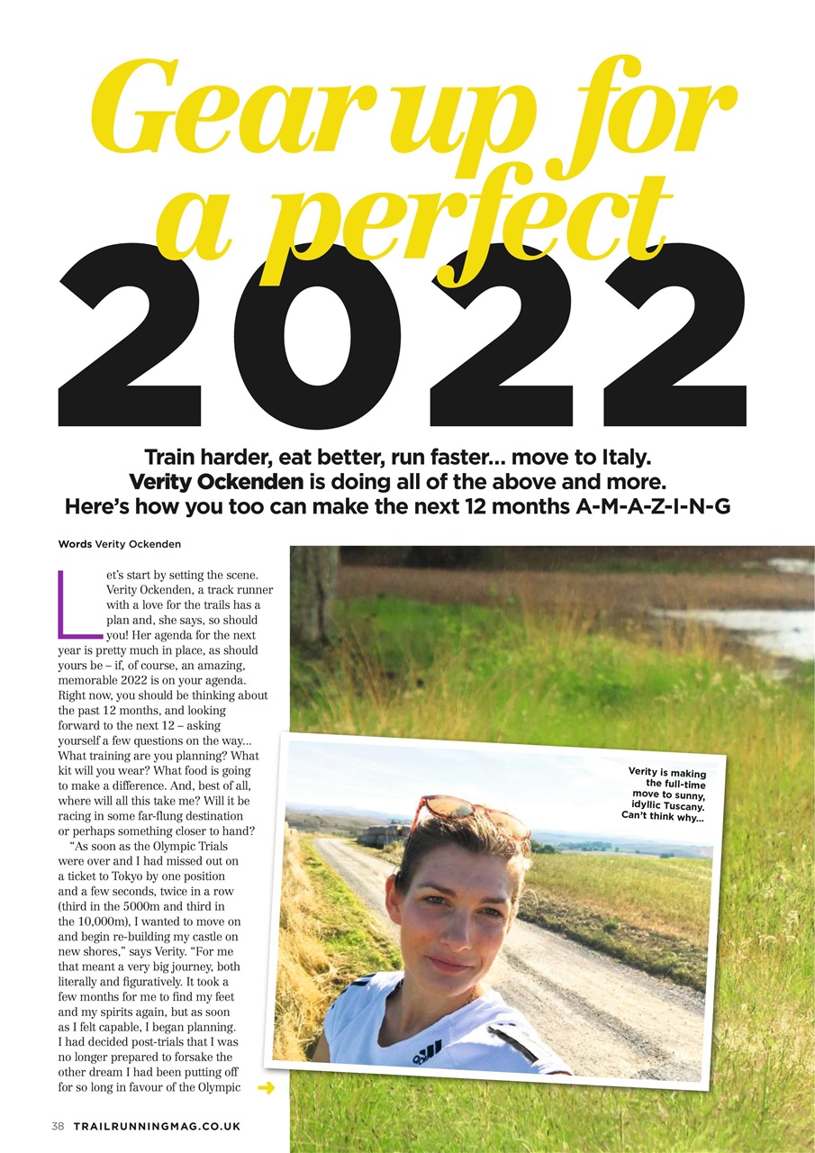 Trail Running Preview Pages