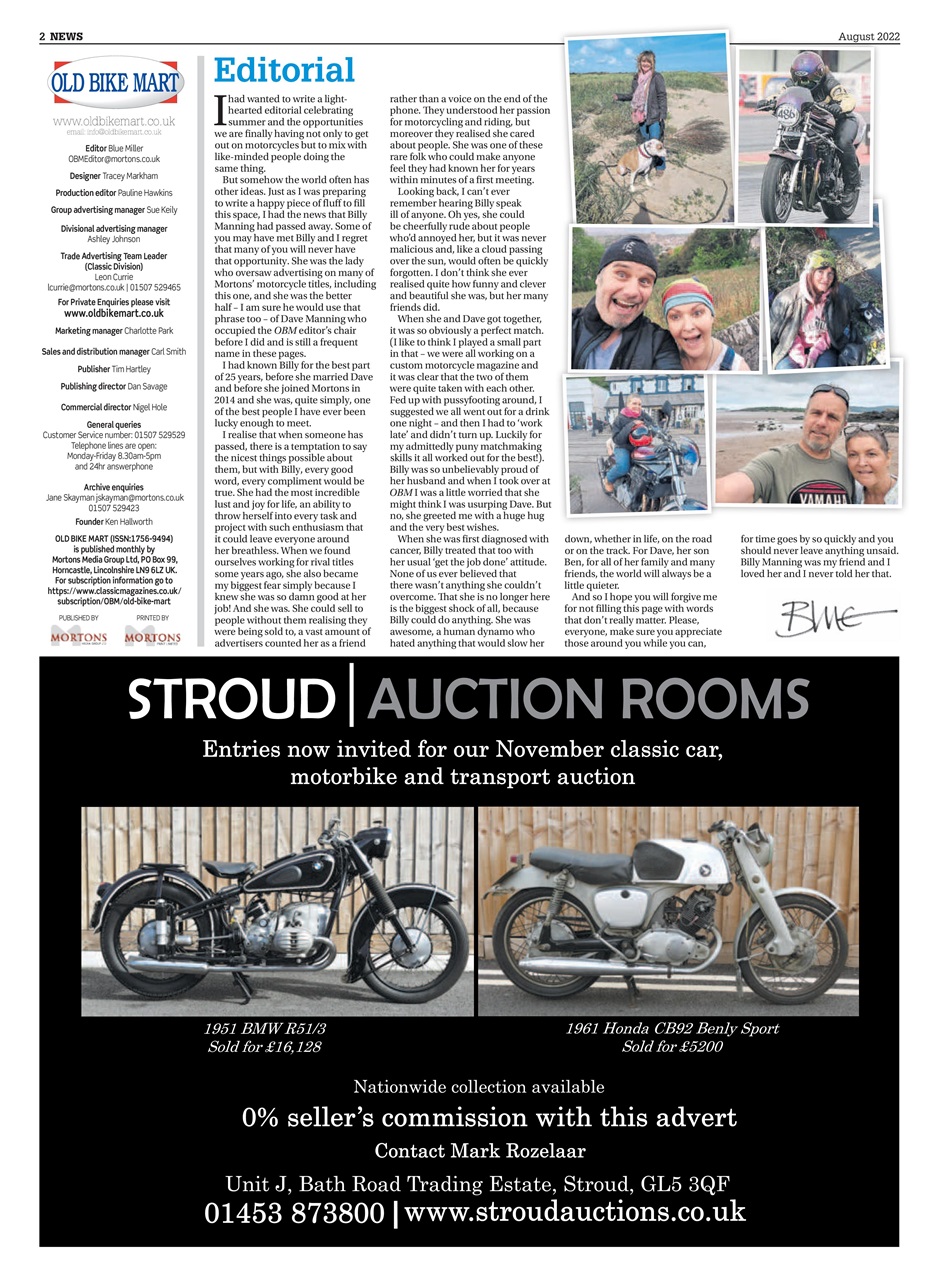 Old Bike Mart Preview Pages