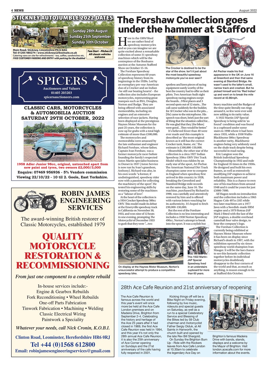 Old Bike Mart Preview Pages