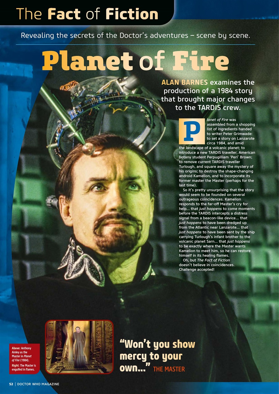 Doctor Who Magazine Preview Pages