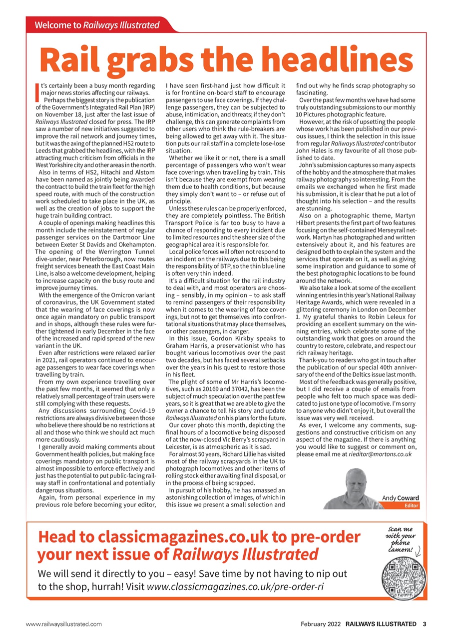 Railways Illustrated Preview Pages