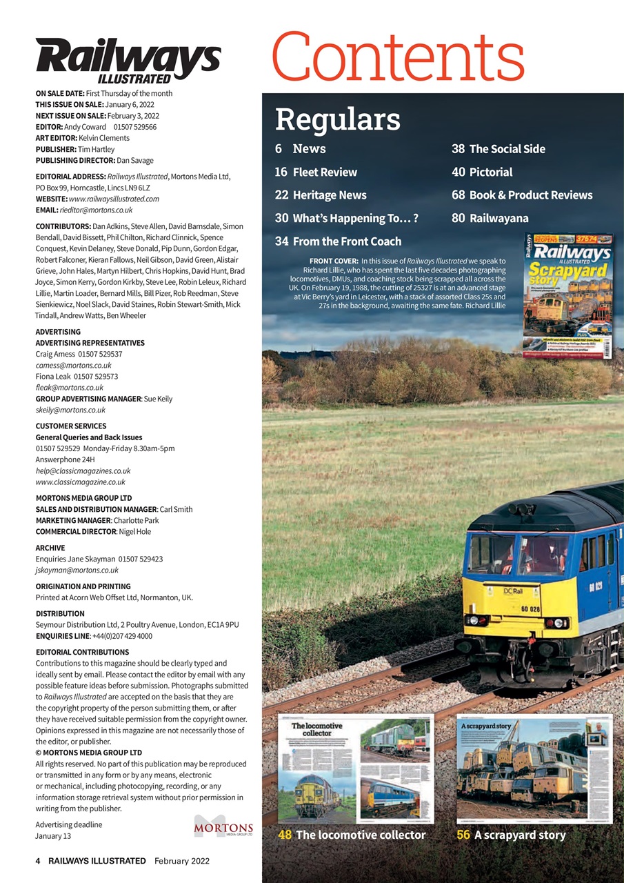 Railways Illustrated Preview Pages