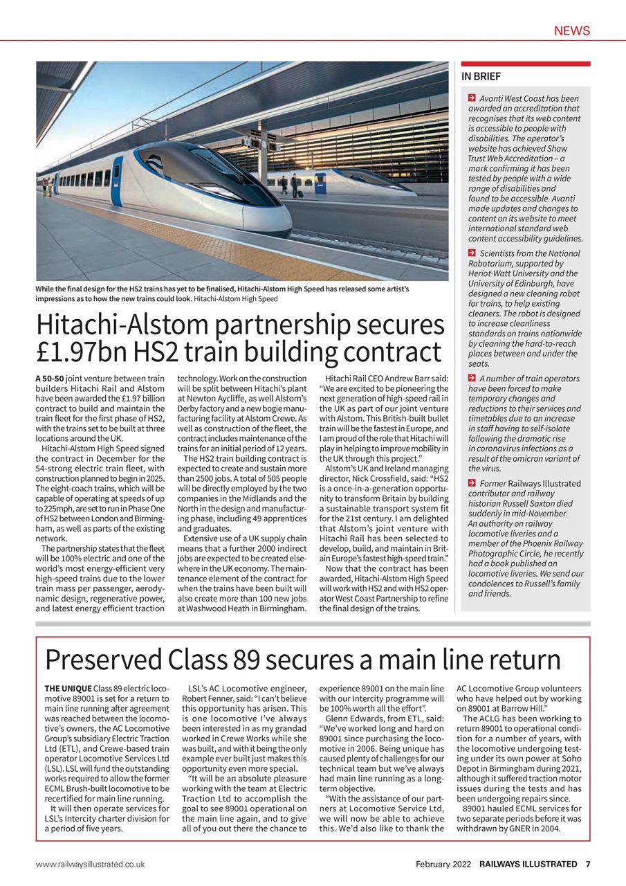 Railways Illustrated Preview Pages
