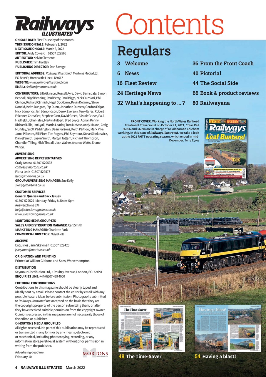 Railways Illustrated Preview Pages