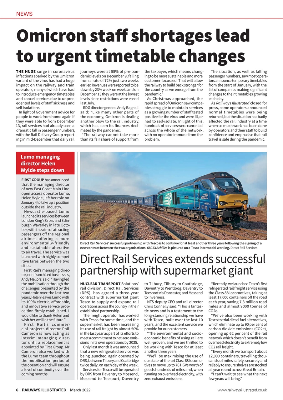 Railways Illustrated Preview Pages