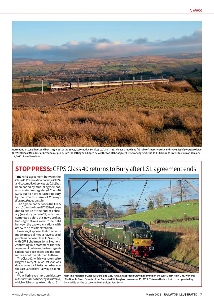 Railways Illustrated Preview Pages