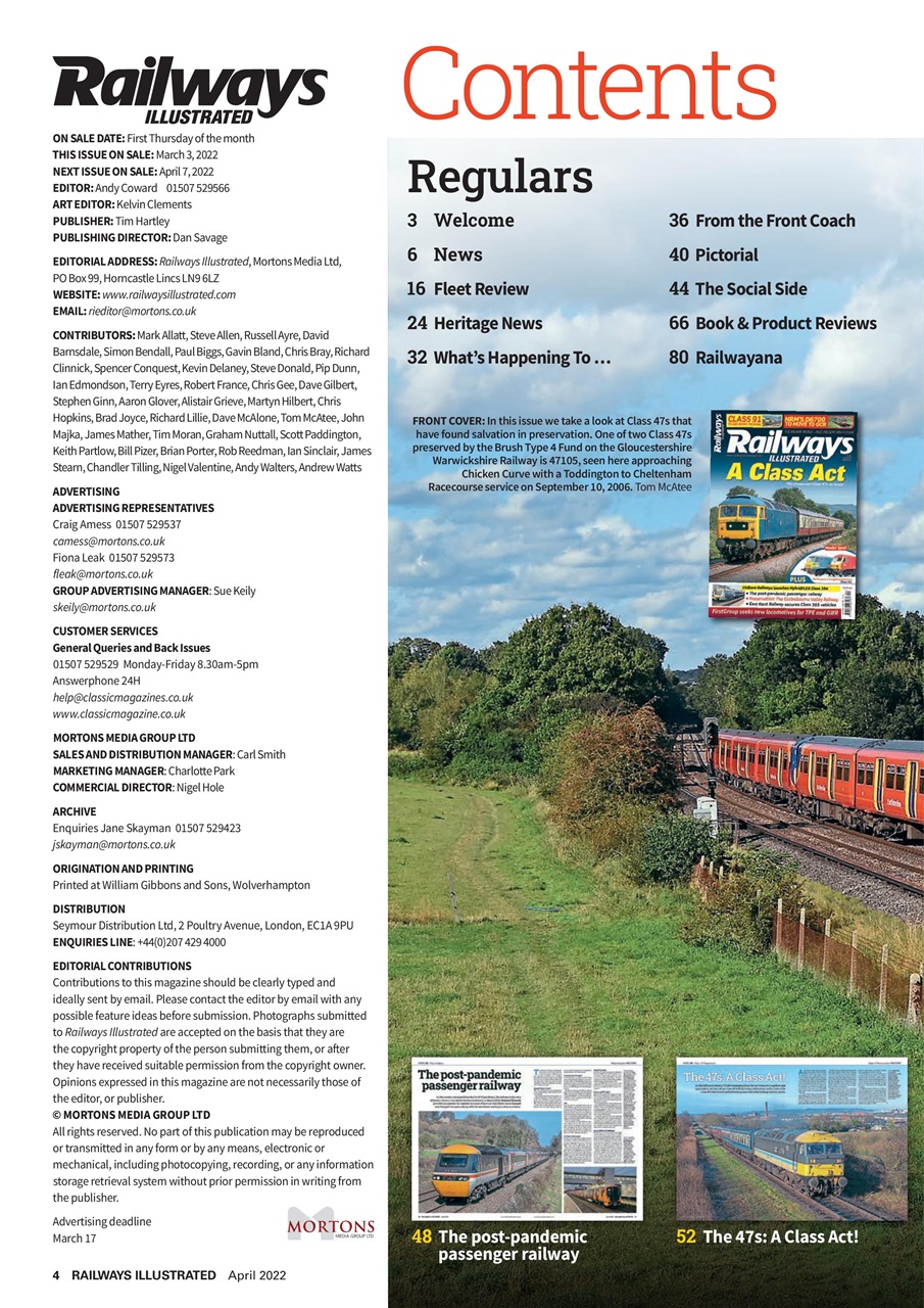 Railways Illustrated Preview Pages