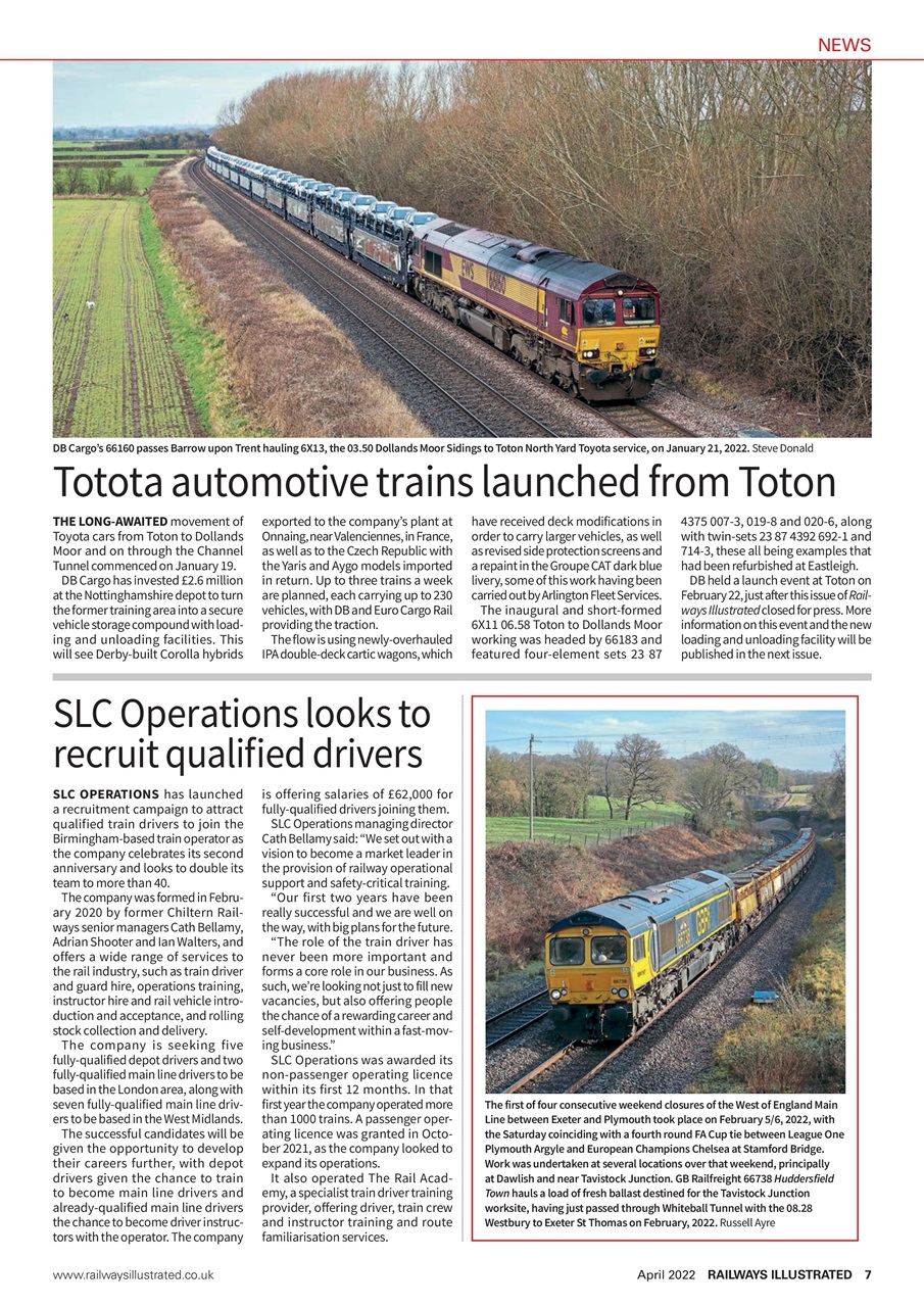 Railways Illustrated Preview Pages