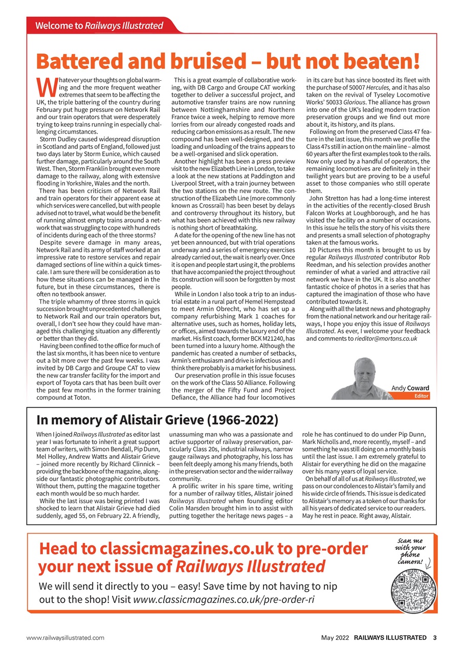 Railways Illustrated Preview Pages