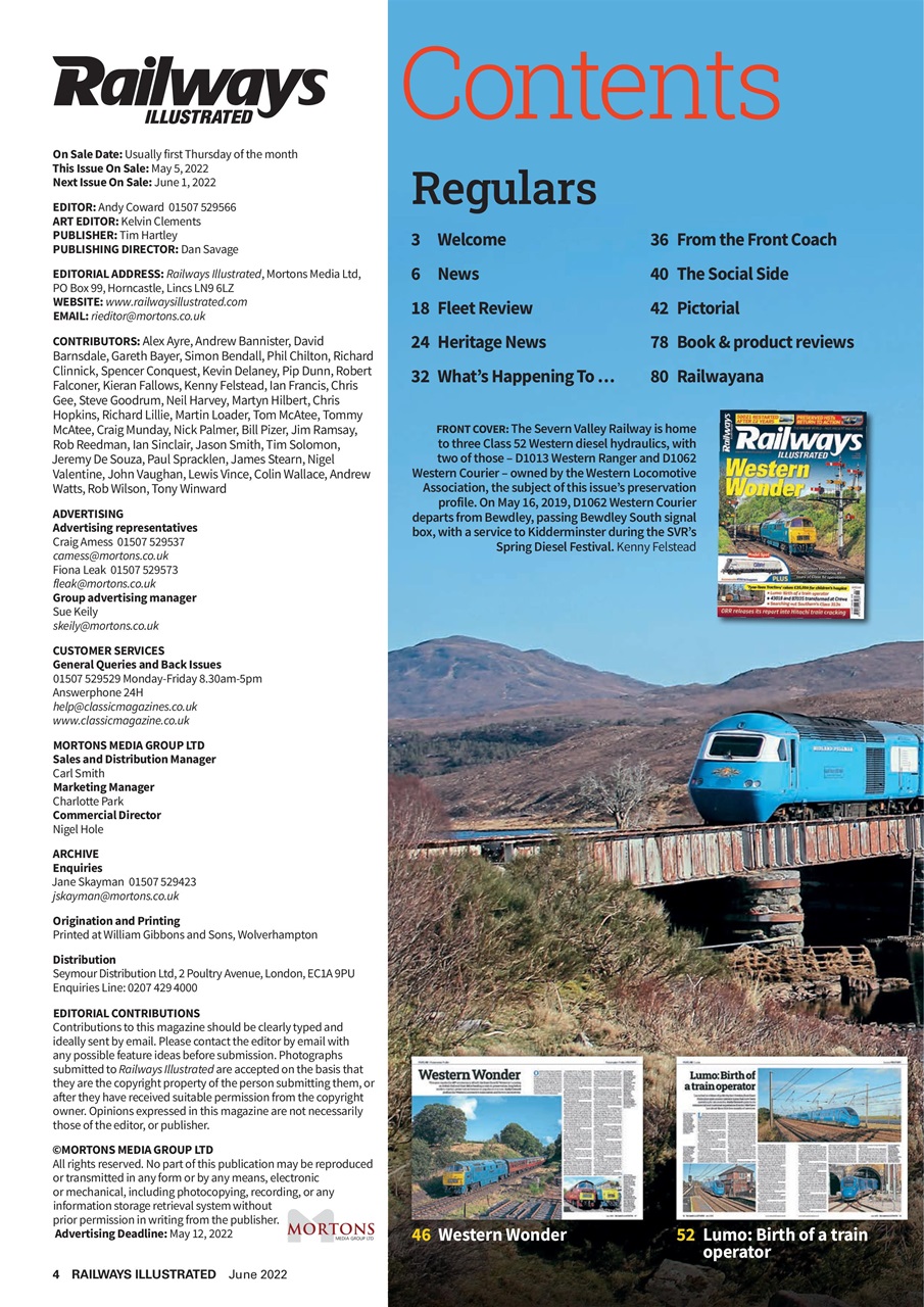 Railways Illustrated Preview Pages