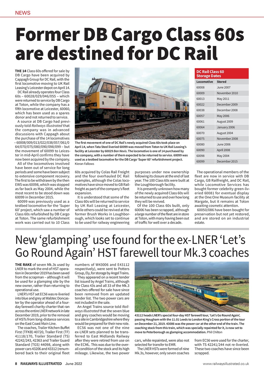 Railways Illustrated Preview Pages