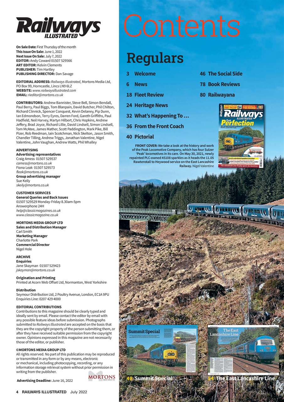 Railways Illustrated Preview Pages