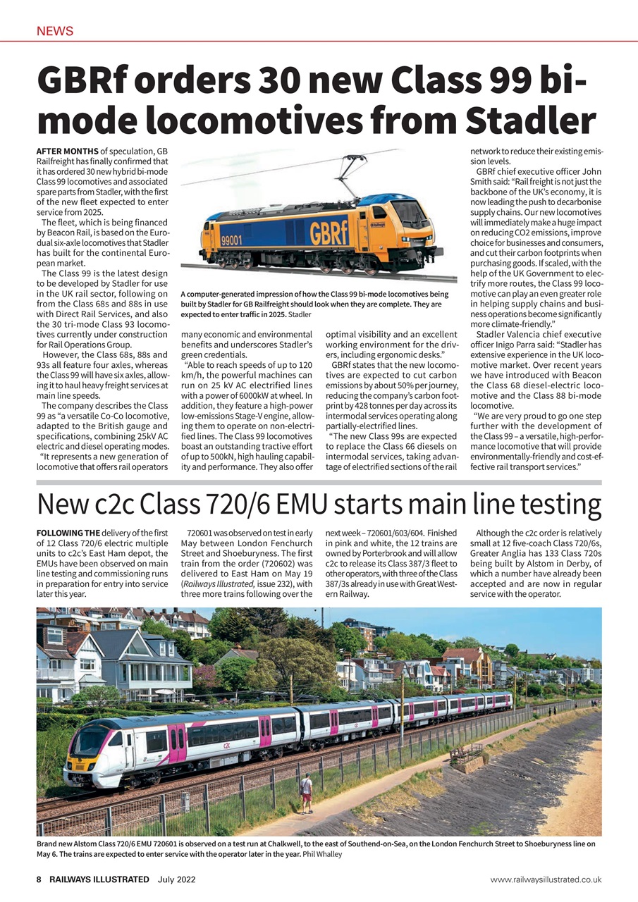 Railways Illustrated Preview Pages