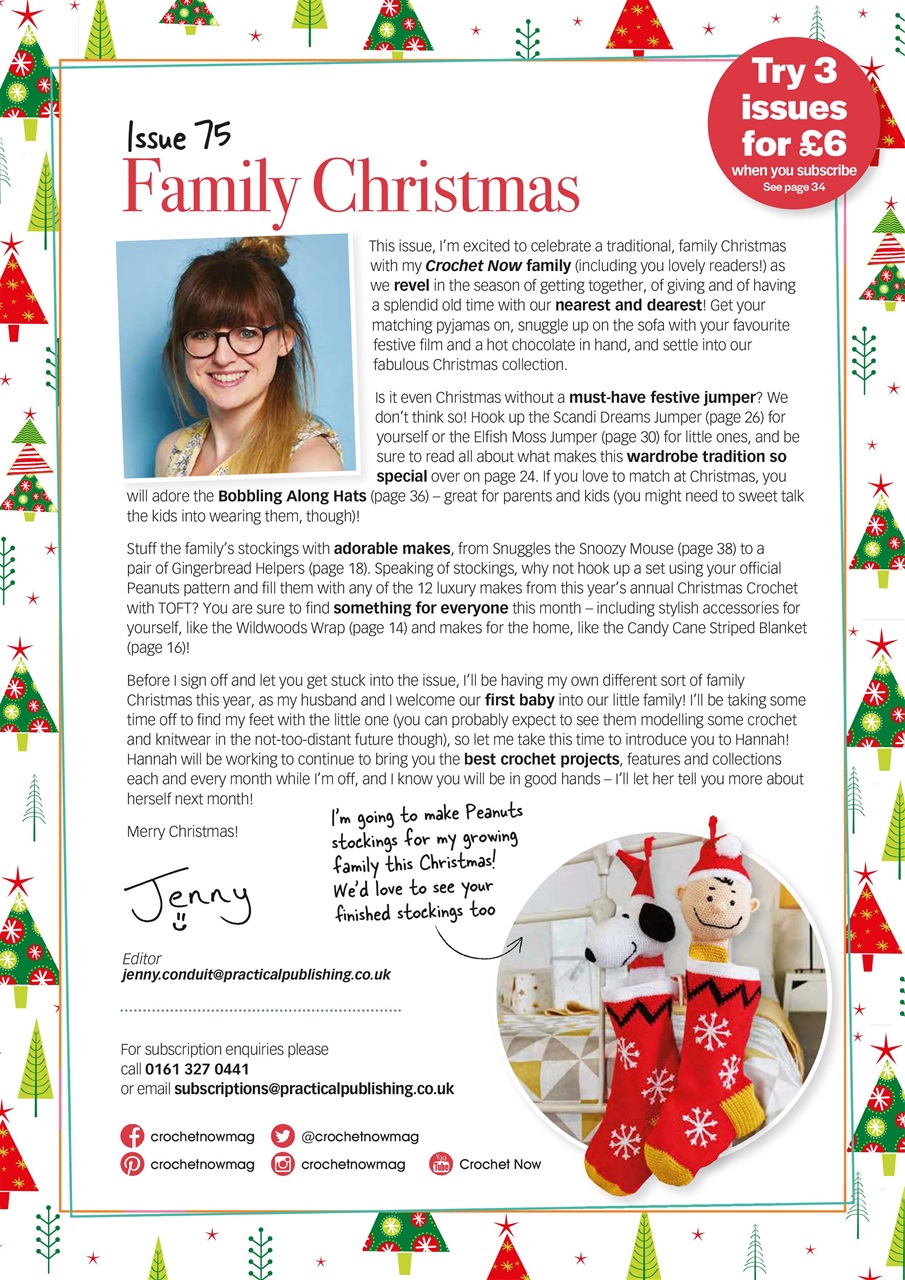 Crochet Now Magazine Preview Pages