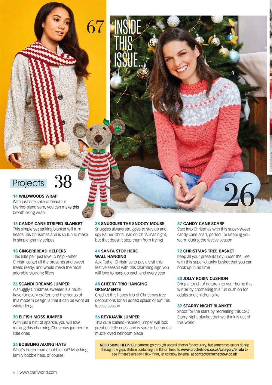 Crochet Now Magazine Preview Pages