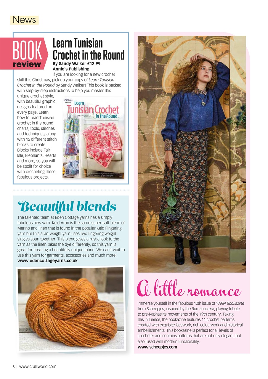 Crochet Now Magazine Preview Pages