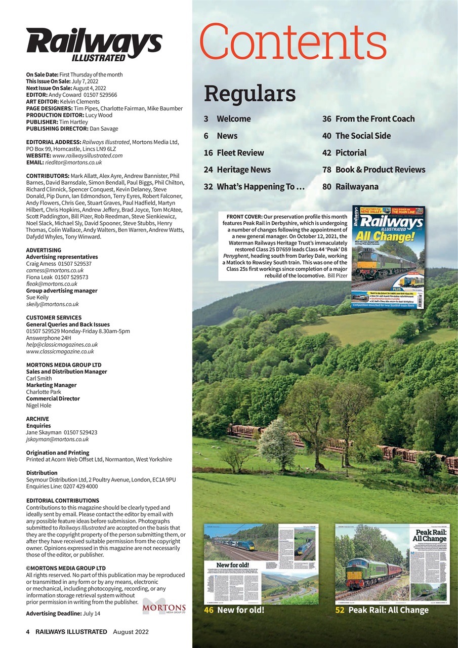 Railways Illustrated Preview Pages