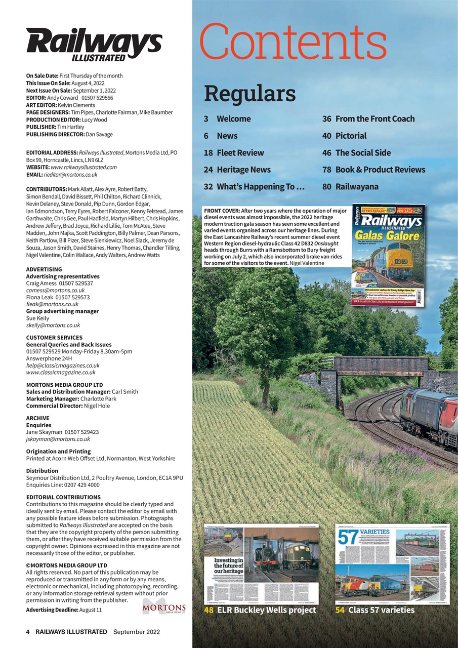 Railways Illustrated Preview Pages