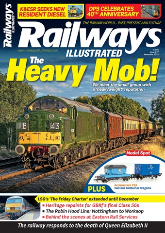 Railways Illustrated issue November 2022