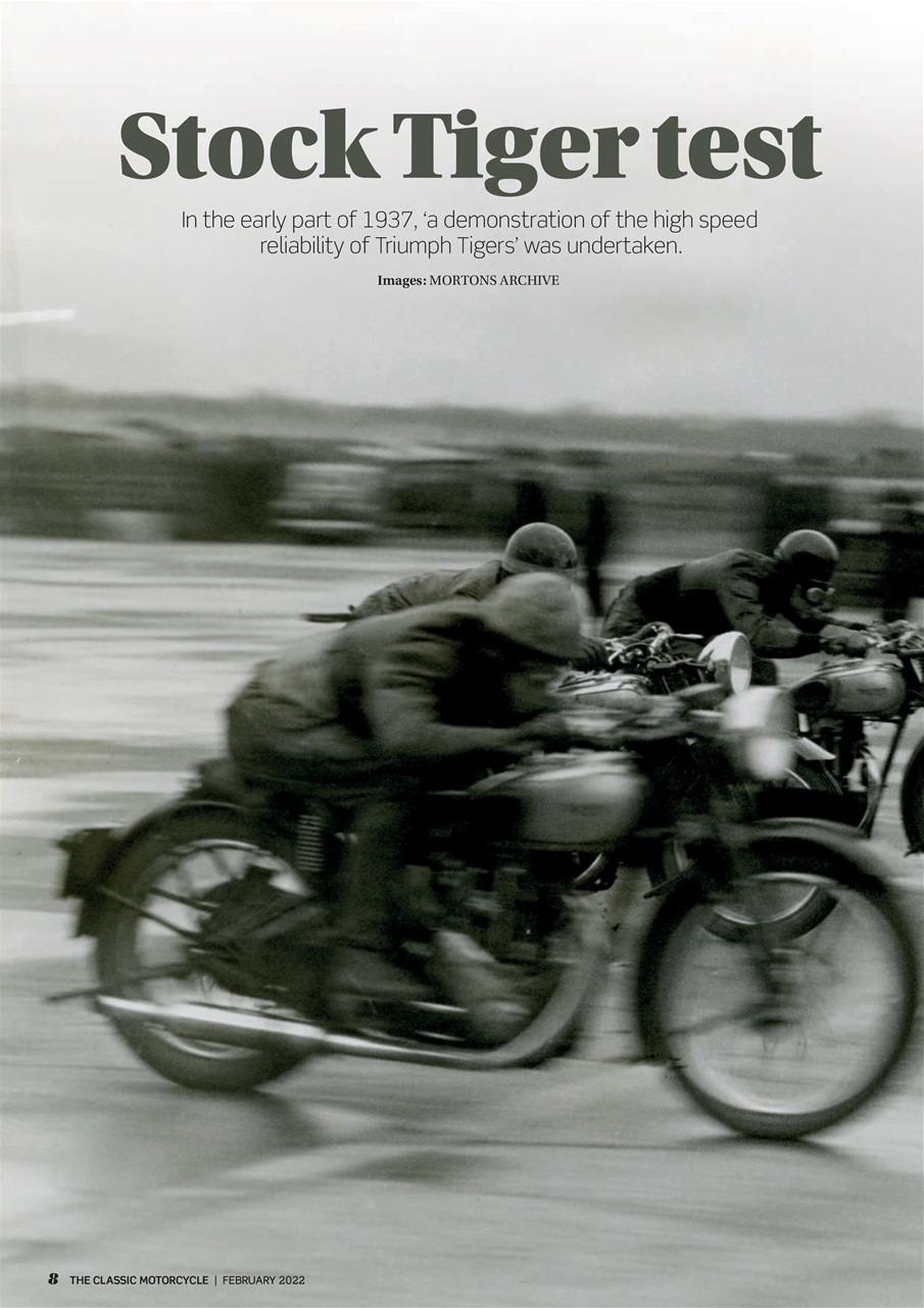 The Classic MotorCycle Preview Pages