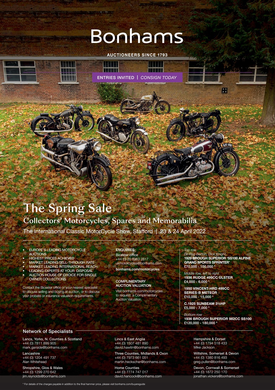 The Classic MotorCycle Preview Pages